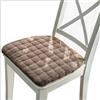 uyeoco Set 4/2/1 Cuscini Sedia da Cucina/Cuscini di Seduta,40x38cm/40x42cm/43x45cm antisdrucciolevole Confortevole Cuscini Coprisedia da Cucina,con Lacci Imbottito,Lavab(F1,1PC_40X38CM)