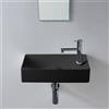 Scarabeo Soft lavamani, 150149BK, Soft nero opaco [Lavabi > Lavamani]
