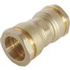 Somatherm for you - manica in ottone equal per tubo PE D40 - Tecnologia di montaggio One -Way Garantire il giusto montaggio della connessione