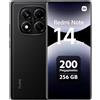 Xiaomi Smartphone Xiaomi Redmi Note 14 Pro 4G 256GB 8GB Octa Core NFC 120Hz Nero BLACK