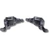 Microshift Coppia comandi cambio Microshift Sport 3x8v nero