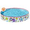 Bestway Piscina Rotonda Fill 'N Funny per Bambini Fantasia Mare Gonfiabile (Ø152x25cm) Art. 55029 - Rotonda (Ø152x25cm)