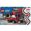 Lego City Pit Stop F1 con vettura Ferrari Multicolore [60443]