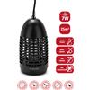 Velamp Zanzariera elettrica con lampadina uv 7w black zap nero