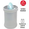 Velamp Lumino Elettrico a Led 12,9 cm, Durata 60gg, bianco con Luce intermittente bianca