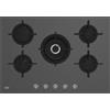 Beko HILW 75222 SZG Linea Shades Piano Cottura 5 Fuochi a Gas 75 cm (1 Bruciatore Wok) colore Grigio Pietra