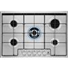 Electrolux EGS7534X Acciaio inossidabile Da incasso 75 cm Gas 5 Fornello(i)