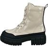 BAGATT Tonic, Stivali Donna, Beige/Nero, 37 EU