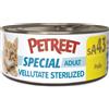 Petreet Special Sterilized Vellutate Cibo Umido per Gatti - Solo Pollo - 24x70 gr - Sterilized