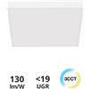 Plafoniera LED 60x60 42W UGR19 CCT Bianco Variabile con driver Philips Bianco Variabile CCT