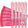 JIAOYUE Gel vaginale astringente, trattamento intimo femminile, idratante, nutriente, rassodante, efficace per alleviare la secchezza vaginale - 5 pz.