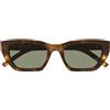 Saint Laurent Occhiali da Sole SL M127/F 003 Havana/Verde Unisex