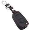 Happyit Caso di Copertura della Chiave dell'Auto in Pelle Portachiavi per Opel Astra J Corsa D Zafira C Distintivo Mokka Cascada Karl Adam Meriva 2 Pulsanti