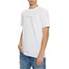 CALVIN KLEIN T-shirt Uomo Calvin Klein Bianca Logo Minimal