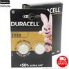 DURACELL PILE DL 2032 BATTERIE LITIO 3V - BOX COMPLETO 10 BLISTER PER UN TOTALE DI 20 BATTERIE