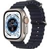 Apple Watch Ultra (GPS + Cellulare) A2622 A2684 A2859 Colori Titanio Naturale Condizioni Eccellente Millimetri 49 Cinturino Ocean Nero
