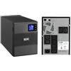 Eaton 5SC1000i Gruppo di Continuità UPS 1kVA 700W 8 Prese Tower Display LCD