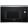 Bosch Serie 6 BFL524MS0 forno a microonde Da incasso Solo microonde 20 L 800 W Nero, Acciaio inossidabile