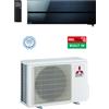 CLIMATIZZATORE CONDIZIONATORE MITSUBISHI SERIE LN MSZ-LN35VG2/MUZ-LN35VG2 R32 12000 BTU - WI-FI INCLUSO - in diversi colori Onyx Black