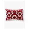 Les Ottomans Copricuscino in velluto di seta con motivo astratto Velvety