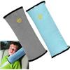 Dawumin Imbottitura per cinture per bambini, 2 pezzi, per auto, per bambini, per bambini, per auto, per cinture di sicurezza, per bambini, ragazze, bambini