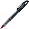 Pentel BL117 Energel Tradio 0,7 mm fusto nero inchiostro rosso 12 pz