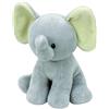 Ty Baby Cucciolo di Elefante - Bubbles - Grigio - Elefantino Vellutato con Grandi Orecchie - Il Peluche Pensato per i neonati - 15 Cm - 32129
