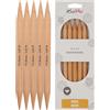 KnitPro Basix - Spilloni in Legno di Betulla Naturale, 20 cm x 15 mm