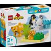 Lego DUPLO Town 10442 Famiglie di animali: pinguini e leoni