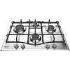 Hotpoint PCN 642 IX/HAR piano cottura Acciaio inossidabile Da incasso 59 cm Gas 4 Fornello(i)"