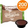 Caffè Borbone 200 Capsule Caffè Borbone Miscela Verde Dek Don Carlo Decaffeinato per Lavazza