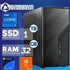 Intel Mini PC Computer Assemblato B760 Intel i7-14700 Ram 32GB SSD 1TB W11 Office21