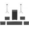 Ultimea Poseidon D70 7.1 Soundbar + 1 coppia * di supporti per diffusori Steady 300, equalizzatore a 10 bande