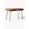 Westwing Collection Scrivania in legno di mango e metallo Tova
