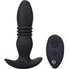 Doc Johnson A-Play - RISE - Silicone Anal Plug with Remote - Black