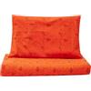 loud + proud Set di biancheria da letto per bambini, in cotone biologico, 100 x 135 cm, cuscino 40 x 60 cm, certificato GOTS