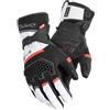 Dane Guanti Moto Invernali Dane Odin Gore-Tex Grip Grigio Rosso