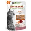 Almo Nature Cat HFC Jelly Filetti di Tonno con Gamberetti - Bustina Da 55 Gr