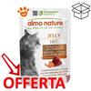 Almo Nature Cat HFC Jelly Filetti di Tonno con Gamberetti - Bustina Da 55 Gr - CONFEZIONE RIASPARMIO