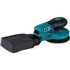 Makita BO001CGZ 40V Max Li-Ion XGT 125 mm levigatrice orbitale senza spazzole, batterie e caricabatterie non inclusi