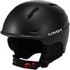 Lixada Casco da Snowboard con Paraorecchie Staccabile Uomo Donna Casco da Sci di Sicurezza con Occhiali Cinturino Fisso Casco da Sci Professionale per Sport sulla Neve