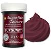 Sugarflair Colours Sugarflair Spectral Concentrated Paste Colours Burgundy, Rosso, Colorante Alimentare Pasta, Colorante per Pasta di Zucchero e Mazapán - 25g