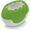 Microplane Grattugia Zester Flexi Zesti Fine Verde Acciaio inossidabile e silicone per limoni, arance e altri agrumi