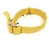 bracciale regolabile in seta gialla art. B000066