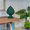 Sofia Ceramiche Di Caltagirone Pigna semilavorata altezza 15/35 Verde Antico - 25 cm / Verde Antico