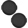 OTOTEC 2 copriobiettivo da 55 mm, copriobiettivo da 55 mm, copriobiettivo anteriore da 55 mm, copertura per obiettivo per fotocamera compatibile con Yashica Electro 35 G GT GS GSN GTN GL