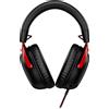 HP HyperX Cloud III - Cuffie da gaming (nero-rosso)