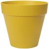 Elho loft urban round 25cm vaso da fiori - Ochre