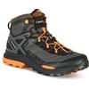 AKU Rocket Mid Dfs GTX, Stivali SENDERISMO Uomo, Black/Orange (Nero, Arancione), 41