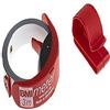 BMI 429341021 - Metro a nastro tascabile BMIMETRO 429, lunghezza 3 m, con nastro in acciaio inox (laccato bianco), lunghezza: 3 metri, larghezza 16 mm, divisione/scala: MM, 1 pezzo